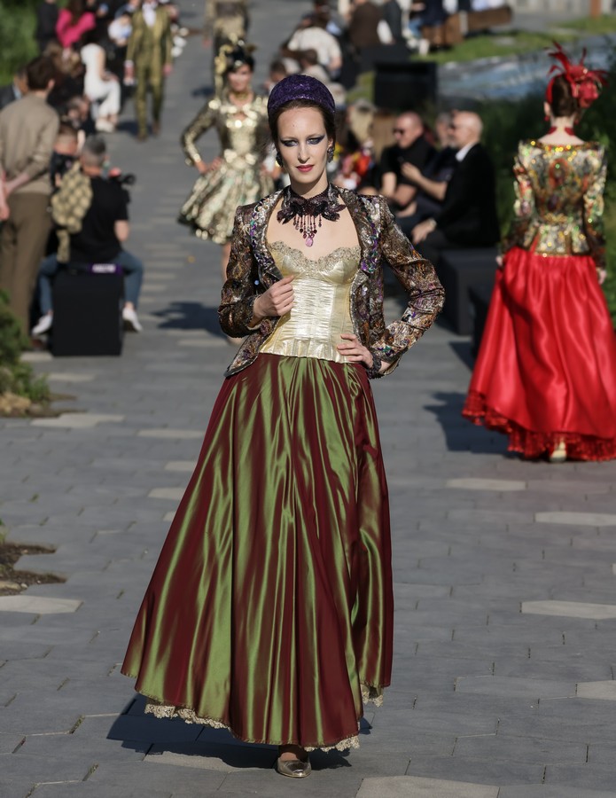 Московская Неделя моды: Slava Zaitsev